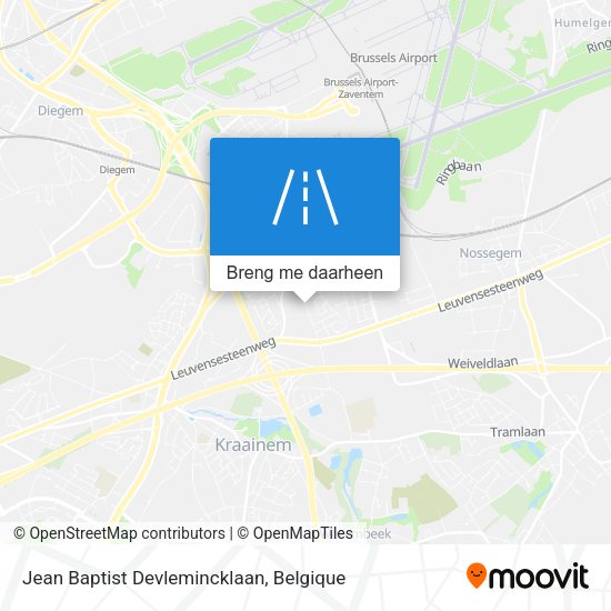 Jean Baptist Devlemincklaan kaart