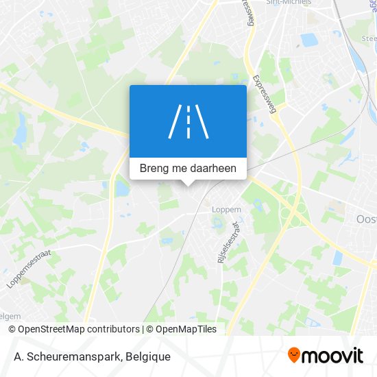 A. Scheuremanspark kaart