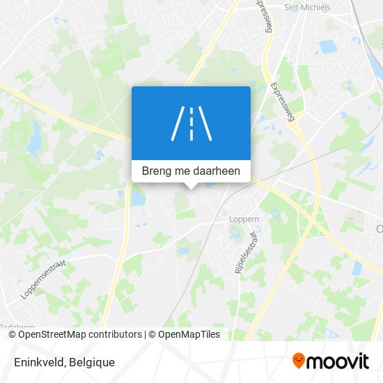 Eninkveld kaart