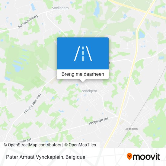Pater Amaat Vynckeplein kaart