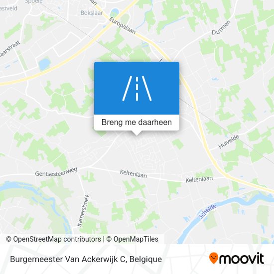 Burgemeester Van Ackerwijk C kaart