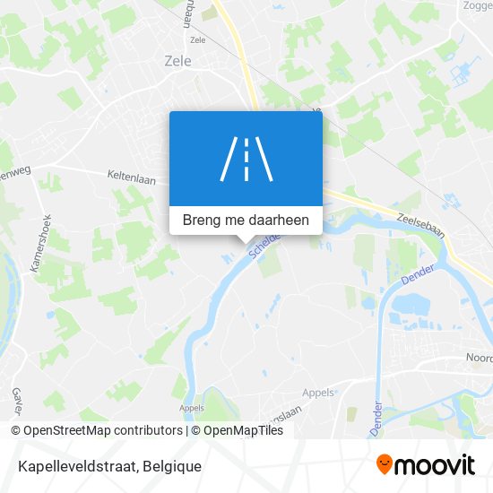 Kapelleveldstraat kaart