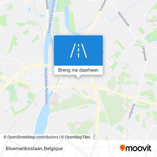 Bloemenboslaan kaart