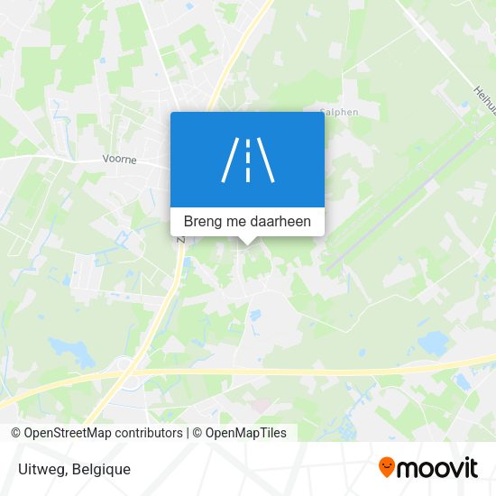 Uitweg kaart