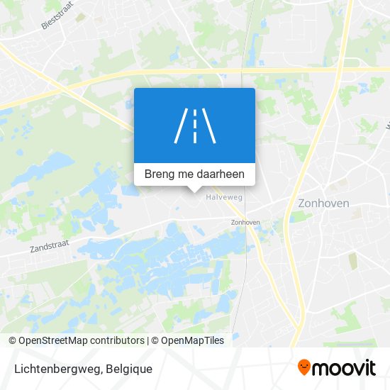 Lichtenbergweg kaart