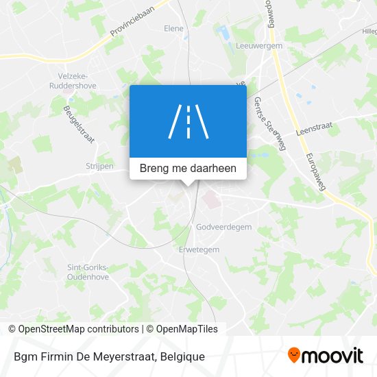Bgm Firmin De Meyerstraat kaart