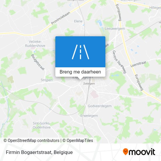 Firmin Bogaertstraat kaart