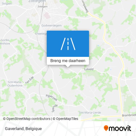 Gaverland kaart