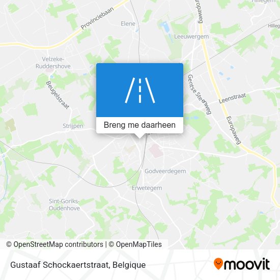Gustaaf Schockaertstraat kaart
