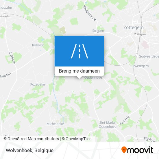 Wolvenhoek kaart