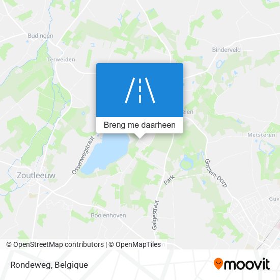 Rondeweg kaart