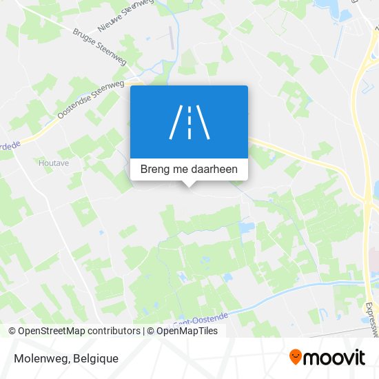 Molenweg kaart