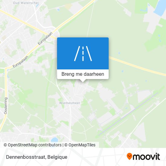 Dennenbosstraat kaart