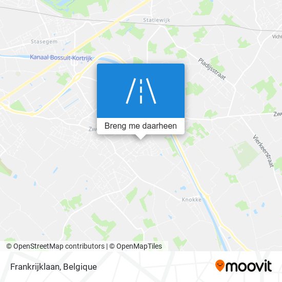 Frankrijklaan kaart