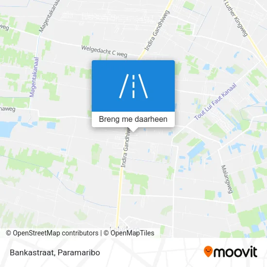 Bankastraat kaart