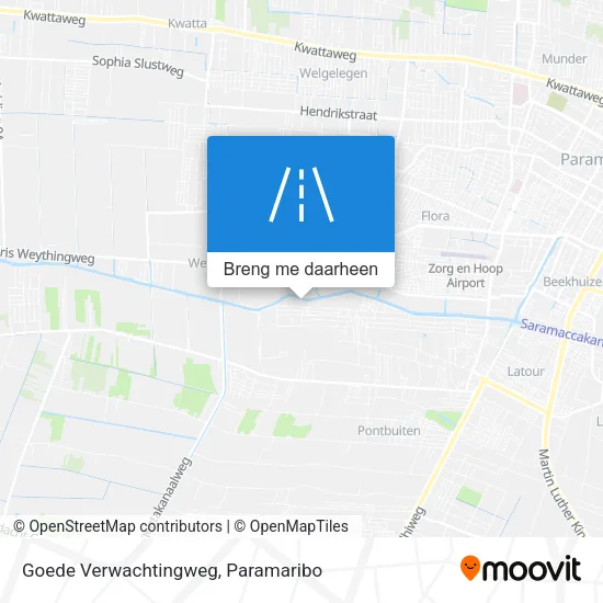 Goede Verwachtingweg kaart