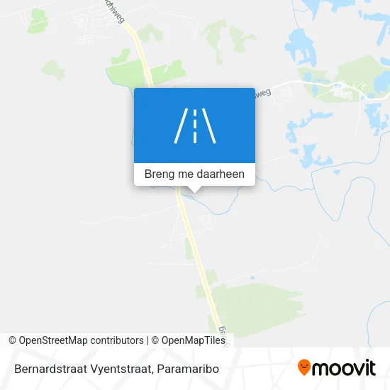 Bernardstraat Vyentstraat kaart
