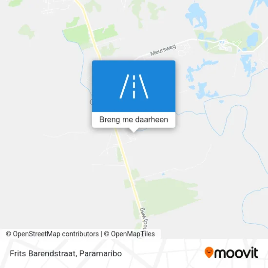Frits Barendstraat kaart