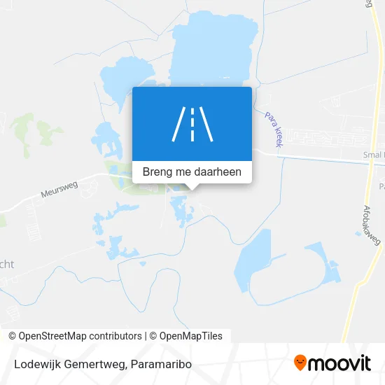 Lodewijk Gemertweg kaart