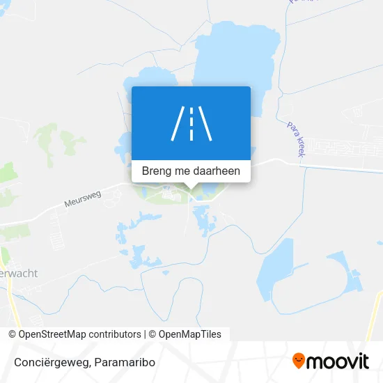 Conciërgeweg kaart