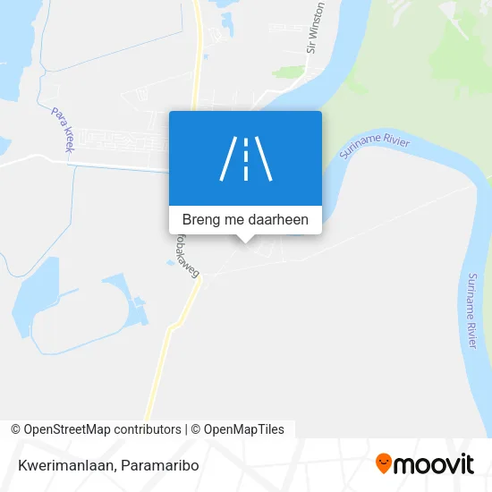 Kwerimanlaan kaart