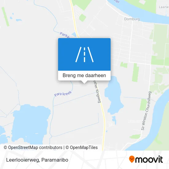 Leerlooierweg kaart