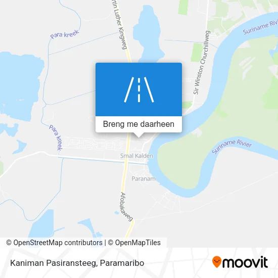 Kaniman Pasiransteeg kaart