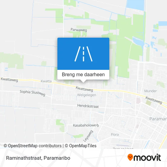 Raminathstraat kaart