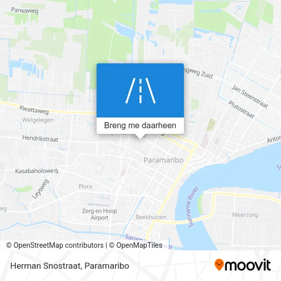 Herman Snostraat kaart