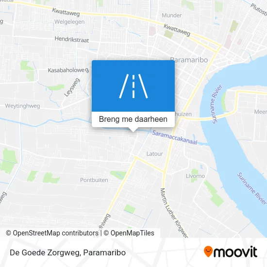De Goede Zorgweg kaart