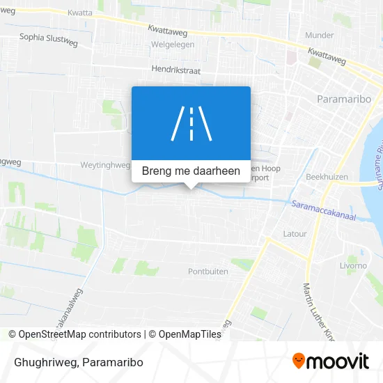 Ghughriweg kaart