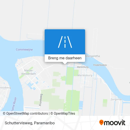 Schuttervisweg kaart