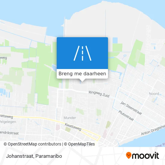 Johanstraat kaart