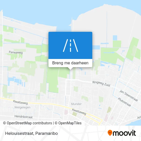 Helouisestraat kaart
