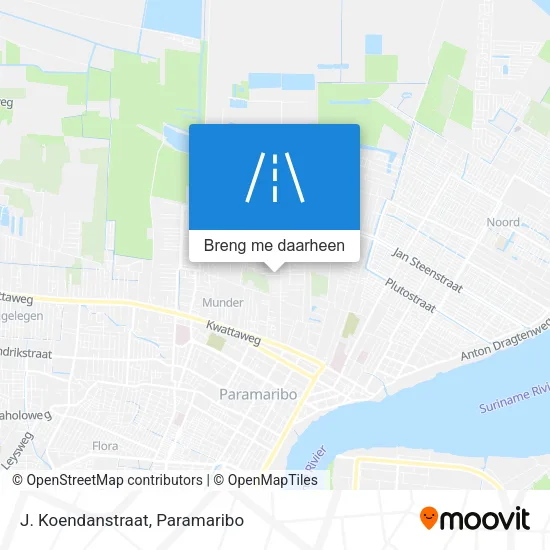 J. Koendanstraat kaart
