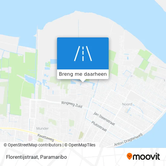 Florentijstraat kaart