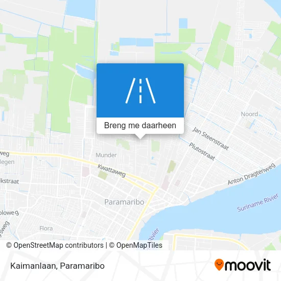 Kaimanlaan kaart