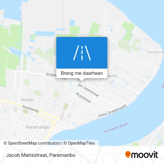Jacob Marisstraat kaart
