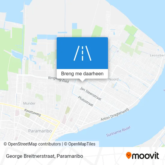 George Breitnerstraat kaart