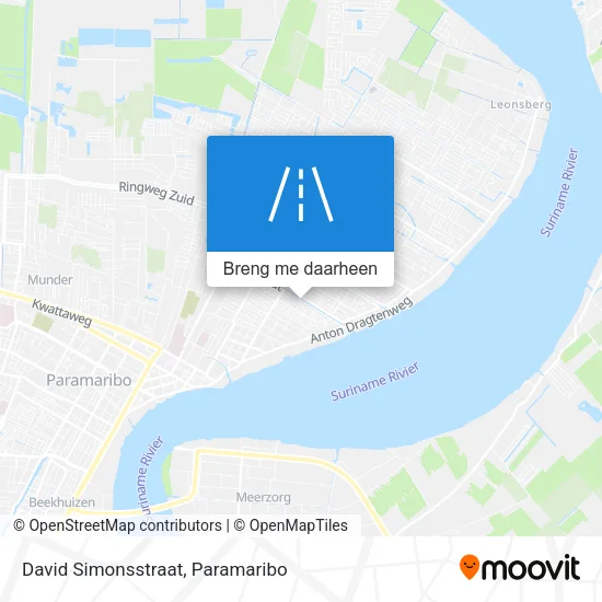 David Simonsstraat kaart
