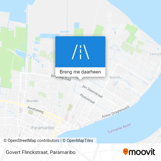 Govert Flinckstraat kaart