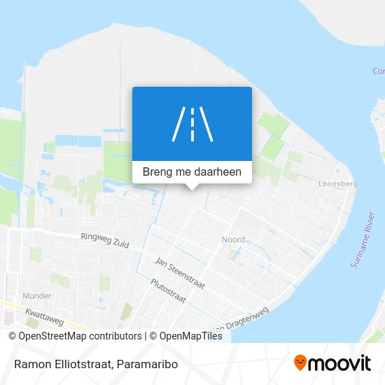 Ramon Elliotstraat kaart