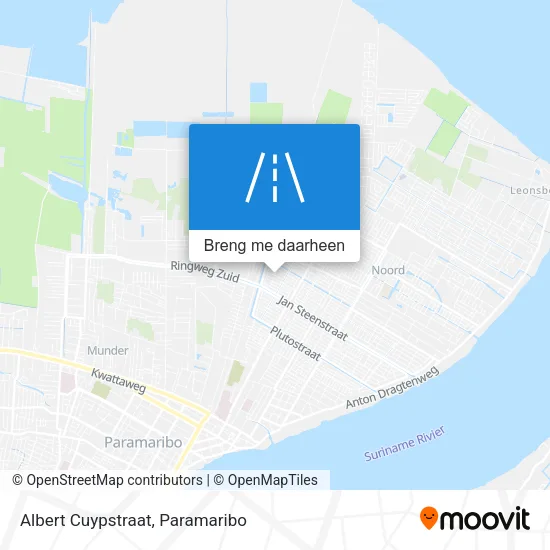 Albert Cuypstraat kaart