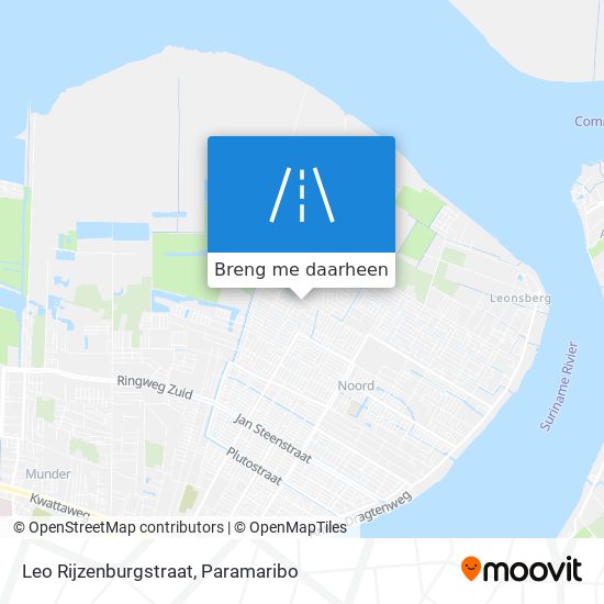 Leo Rijzenburgstraat kaart