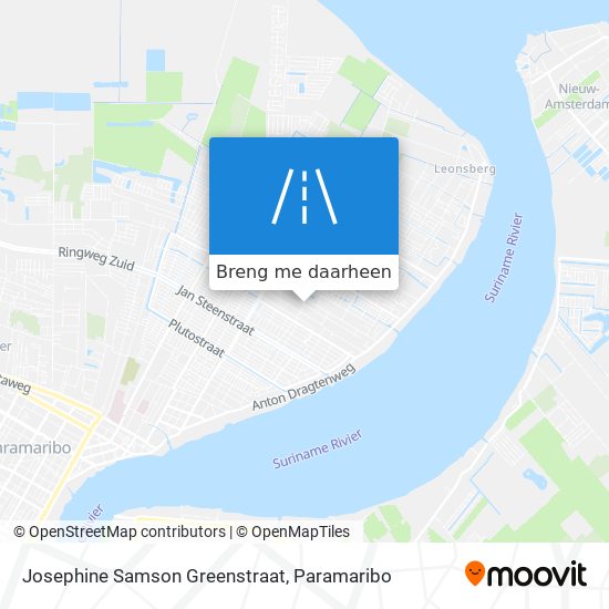 Josephine Samson Greenstraat kaart