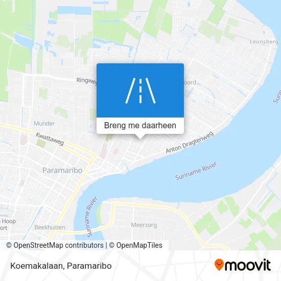 Koemakalaan kaart