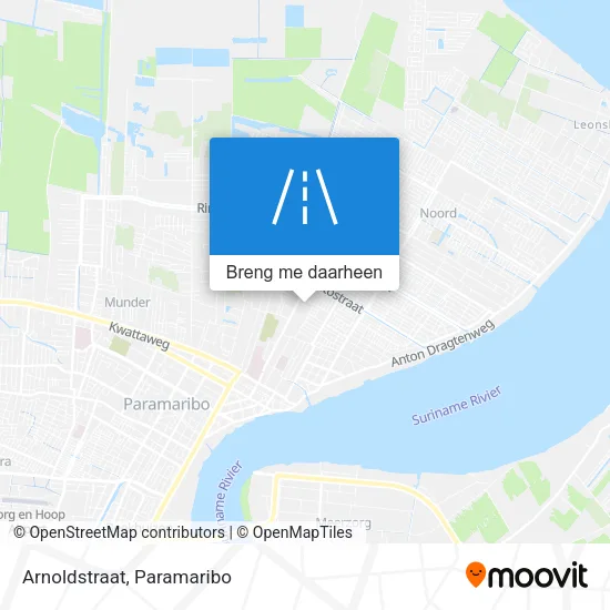 Arnoldstraat kaart