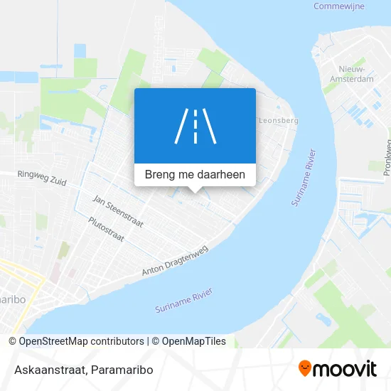 Askaanstraat kaart