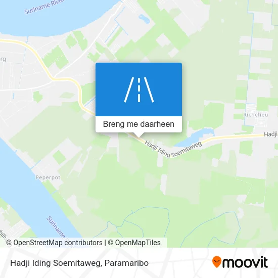 Hadji Iding Soemitaweg kaart