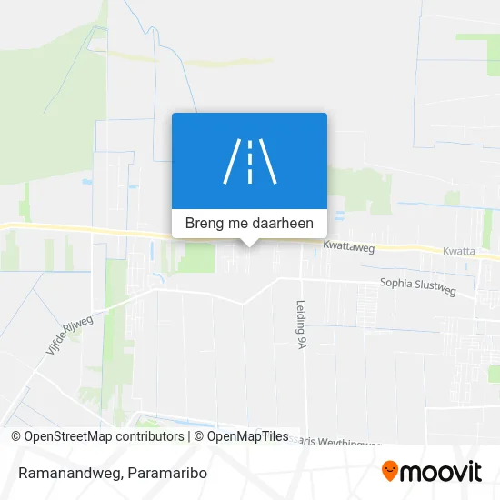 Ramanandweg kaart